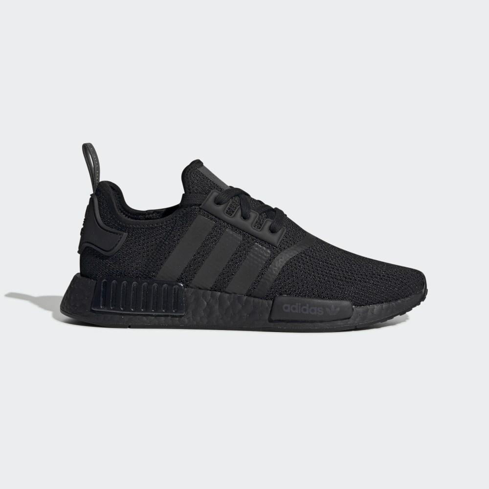 Adidas Men's NMD_R1 Originals Shoes Black/White Ireland EG8144